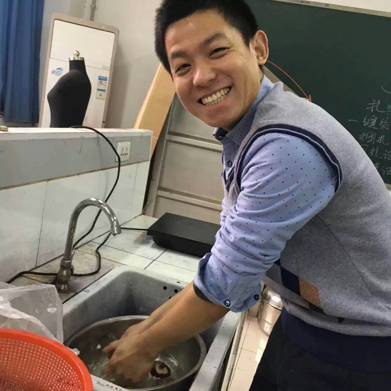 我洗菜